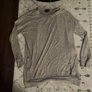Gray Sweater, Soft- Size Medium